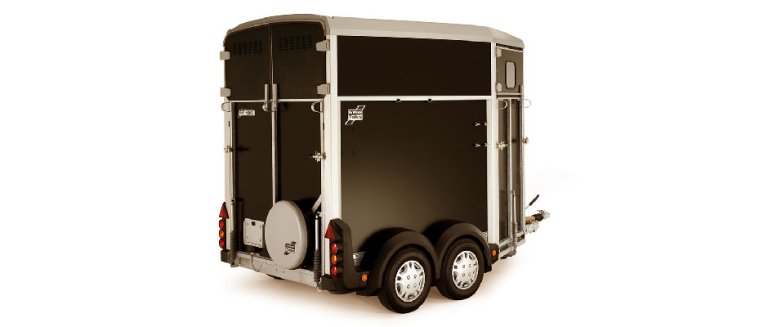 Ifor Williams HB506 Frontausstieg Schwarz