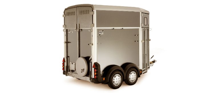 Ifor Williams HB506 Frontausstieg Silber