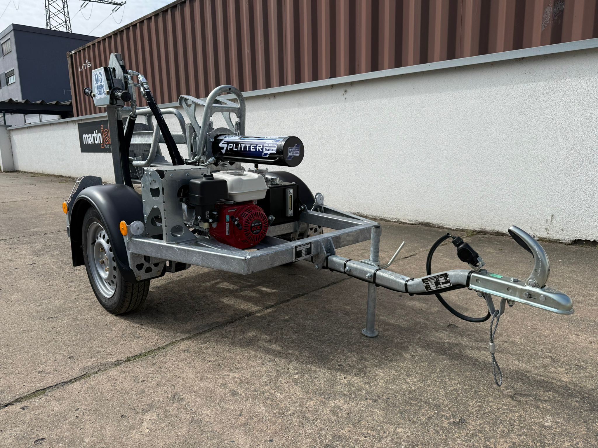 LS256 - Benzinbetriebener Holzspalter Log Splitter