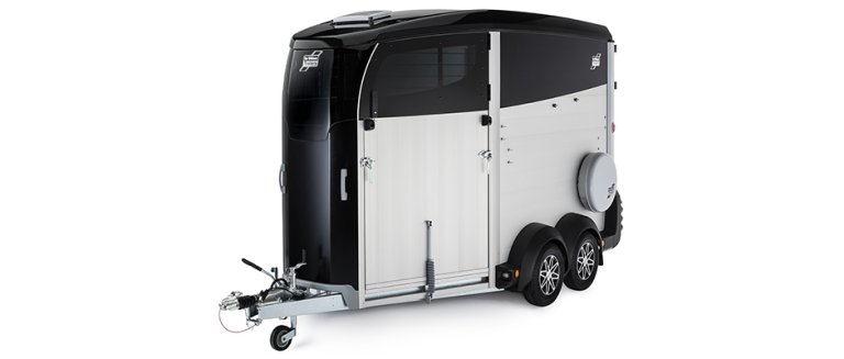 Ifor Williams HBX-403 Schwarz