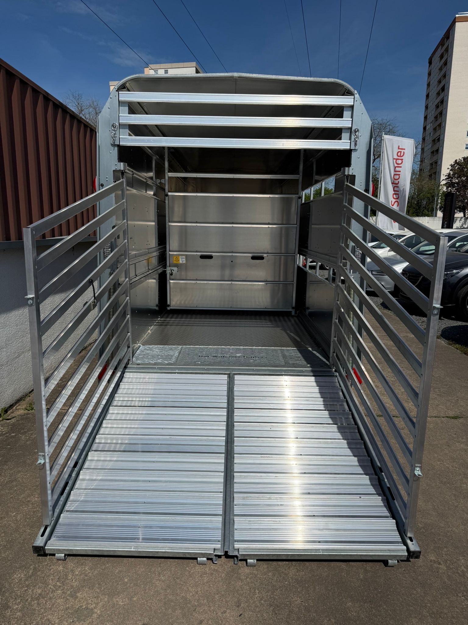 TA510 GT 16x7 offenes Heck mit Laderampe